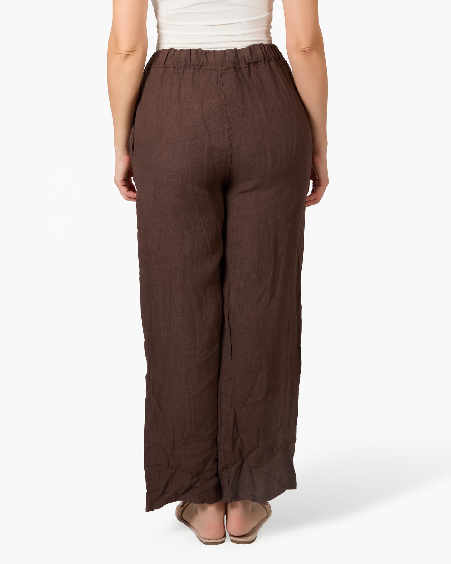 Pantalon espresso à enfiler avec cordon de serrage