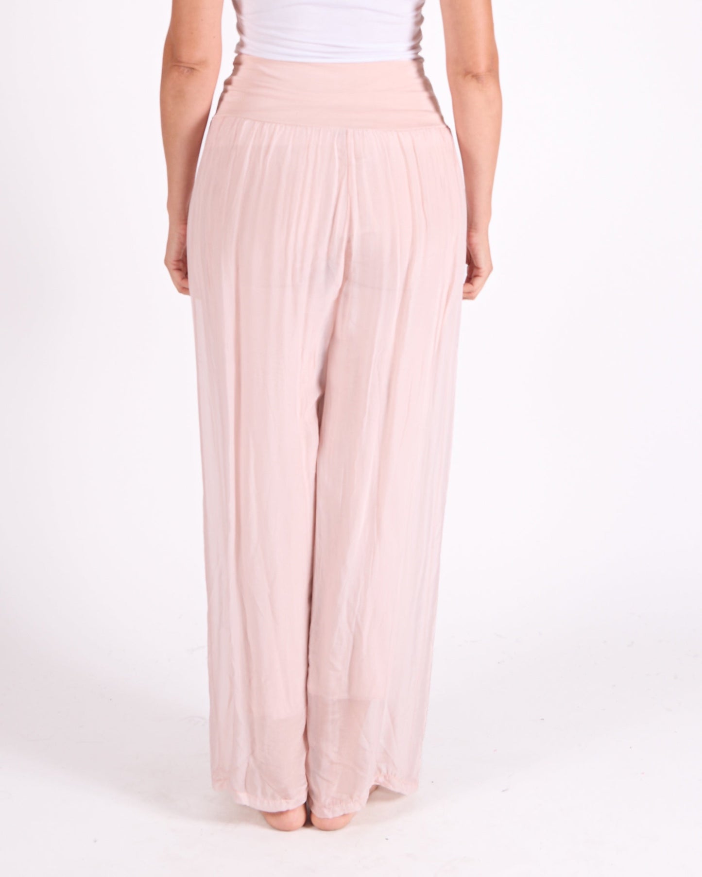 Carnation Fold Over Waist Band Pant