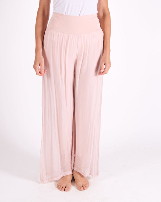 Carnation Fold Over Waist Band Pant