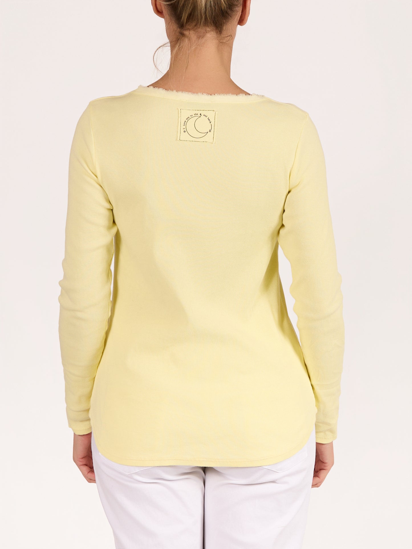 Yellow V Neck Soft Pullover