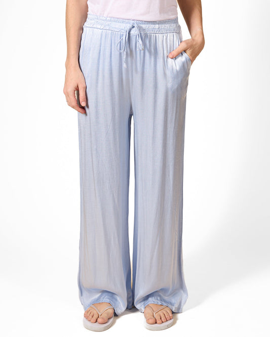 Pantalon bleu clair à enfiler