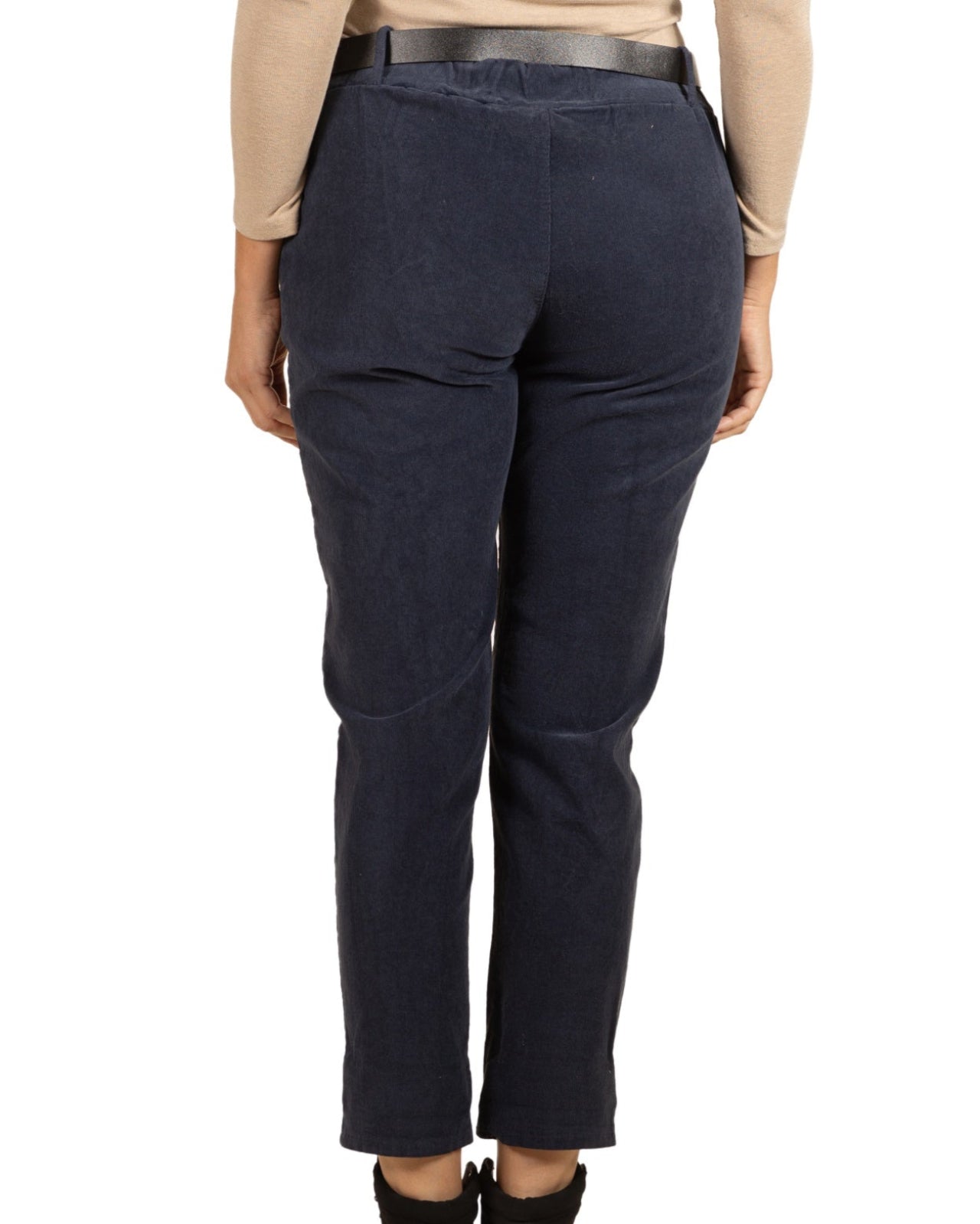 Midnight Belted Mini Bib 2 Pocket Pant