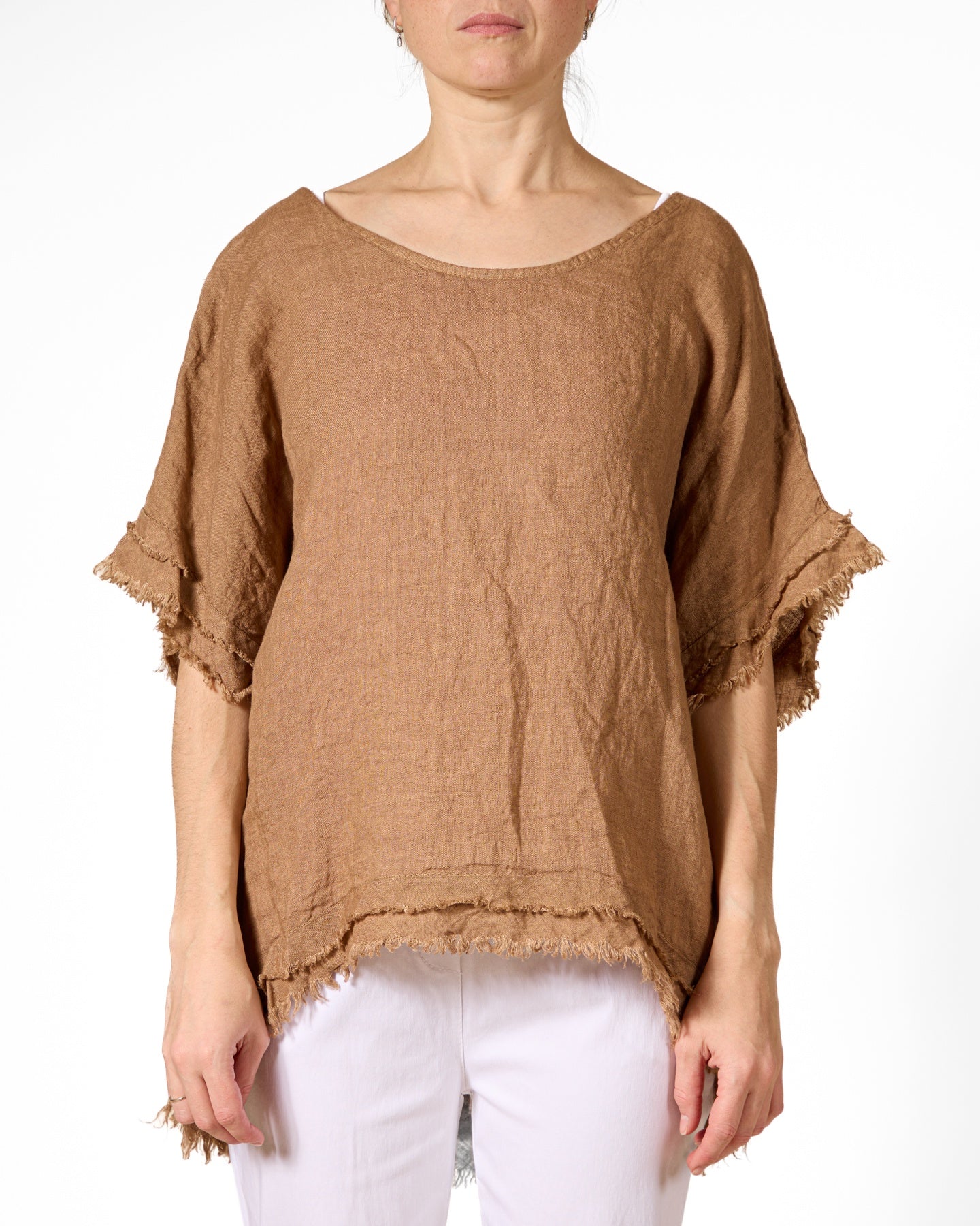 Birch Raw Edge Hi Low Top