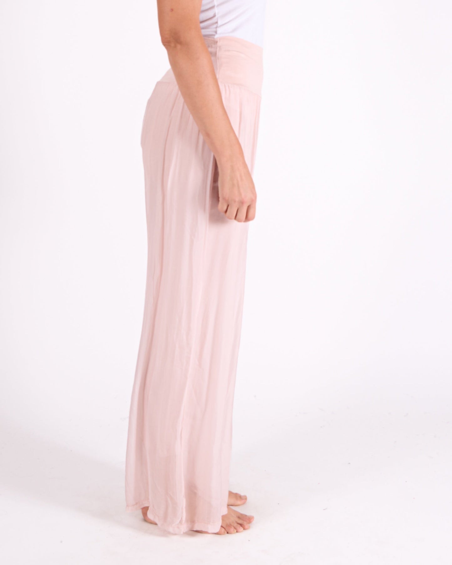 Carnation Fold Over Waist Band Pant