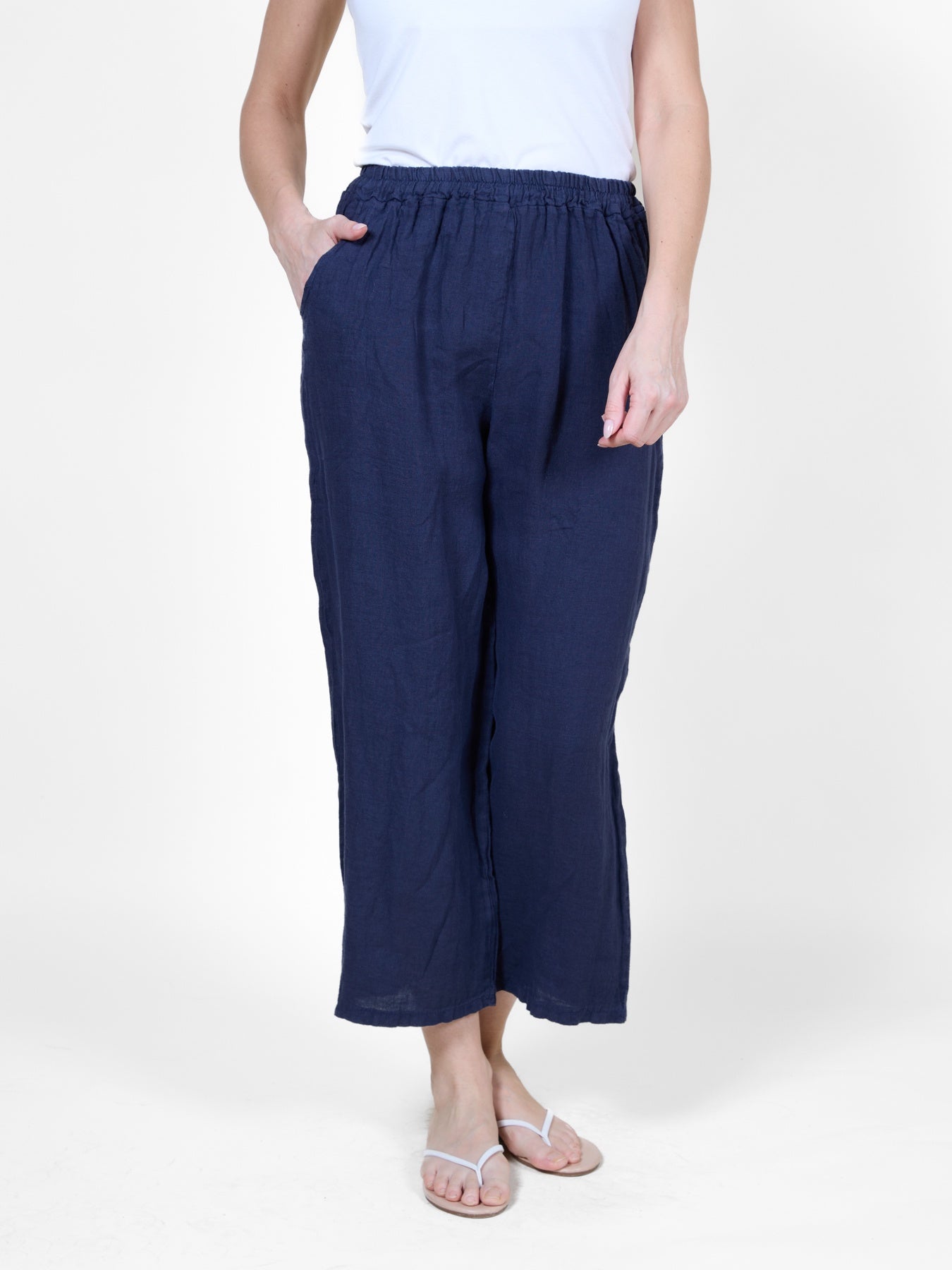 Midnight Pull-On Pants