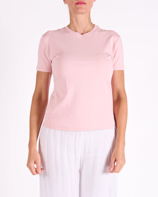 Rose Short Sleeve Crew Neck T-Shirt