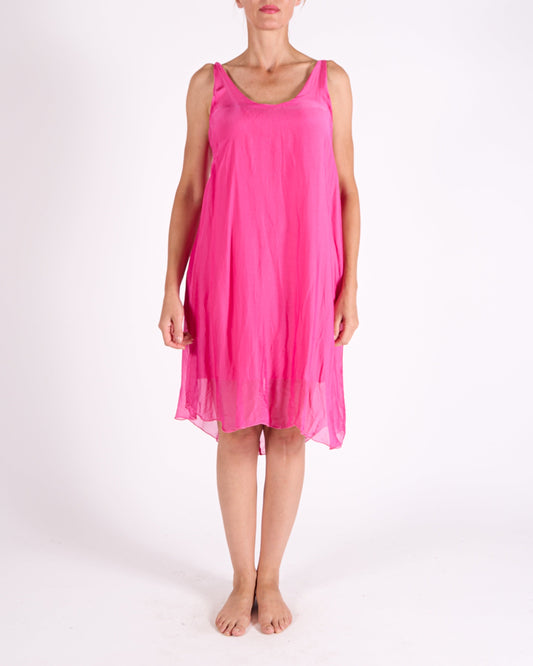 Cherry Tie Shoulder Strap Dress